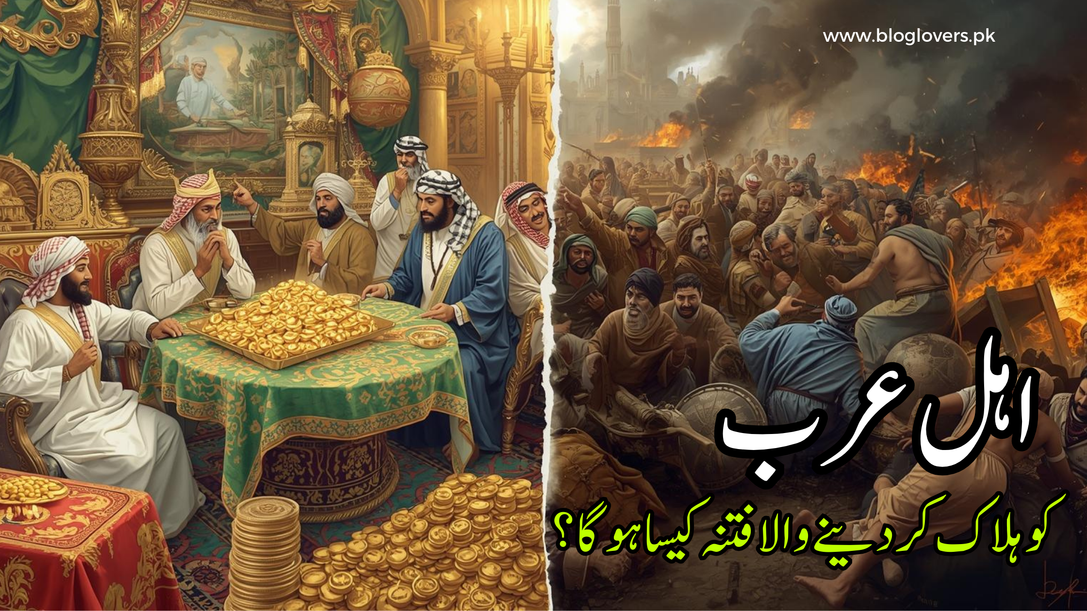 اہل عرب کو ہلاک کر دینے والا فتنہ