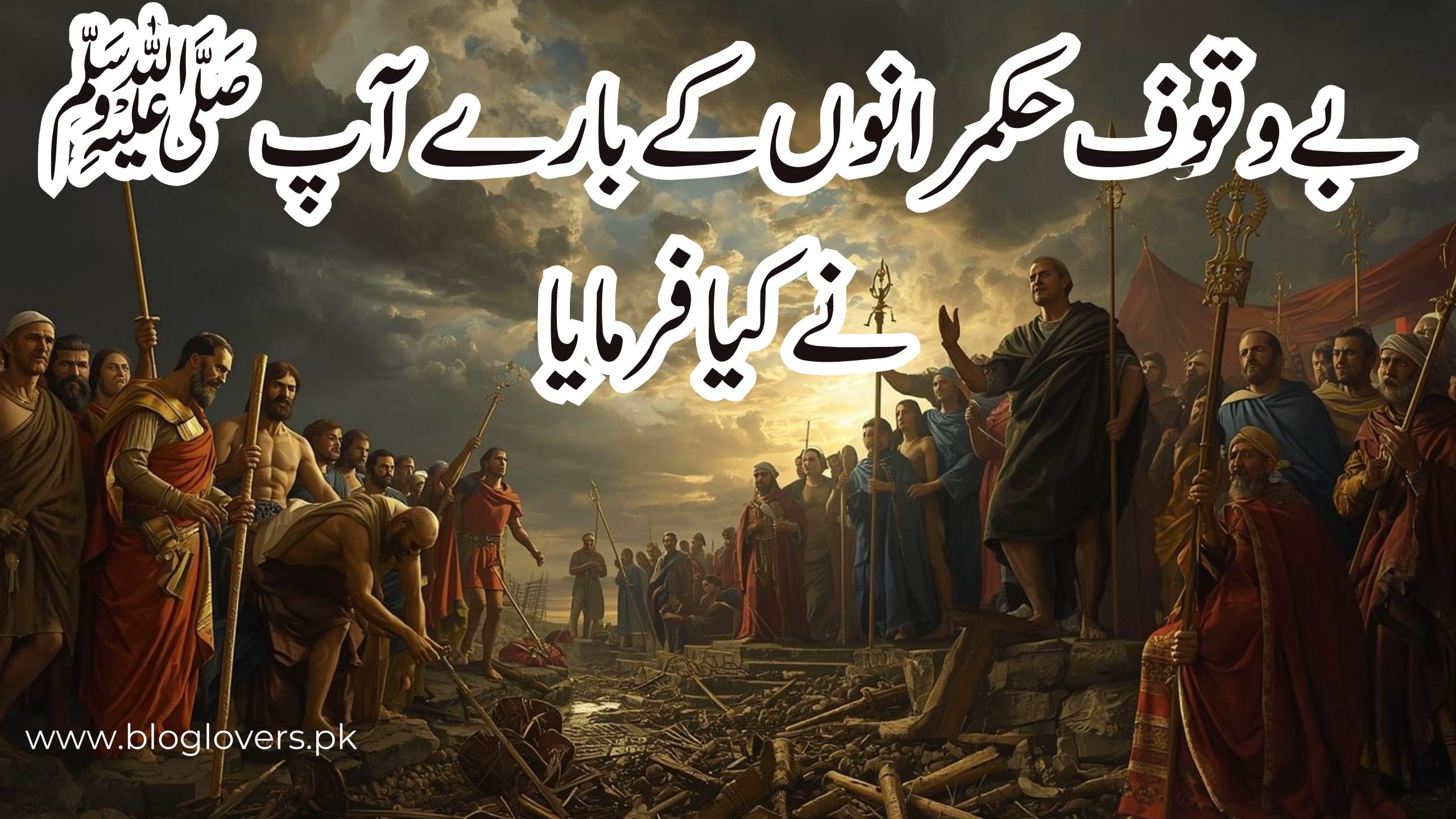 بے وقوف حکمرانوں کے بارے میں آپ ﷺ نے کیا فرمایا؟