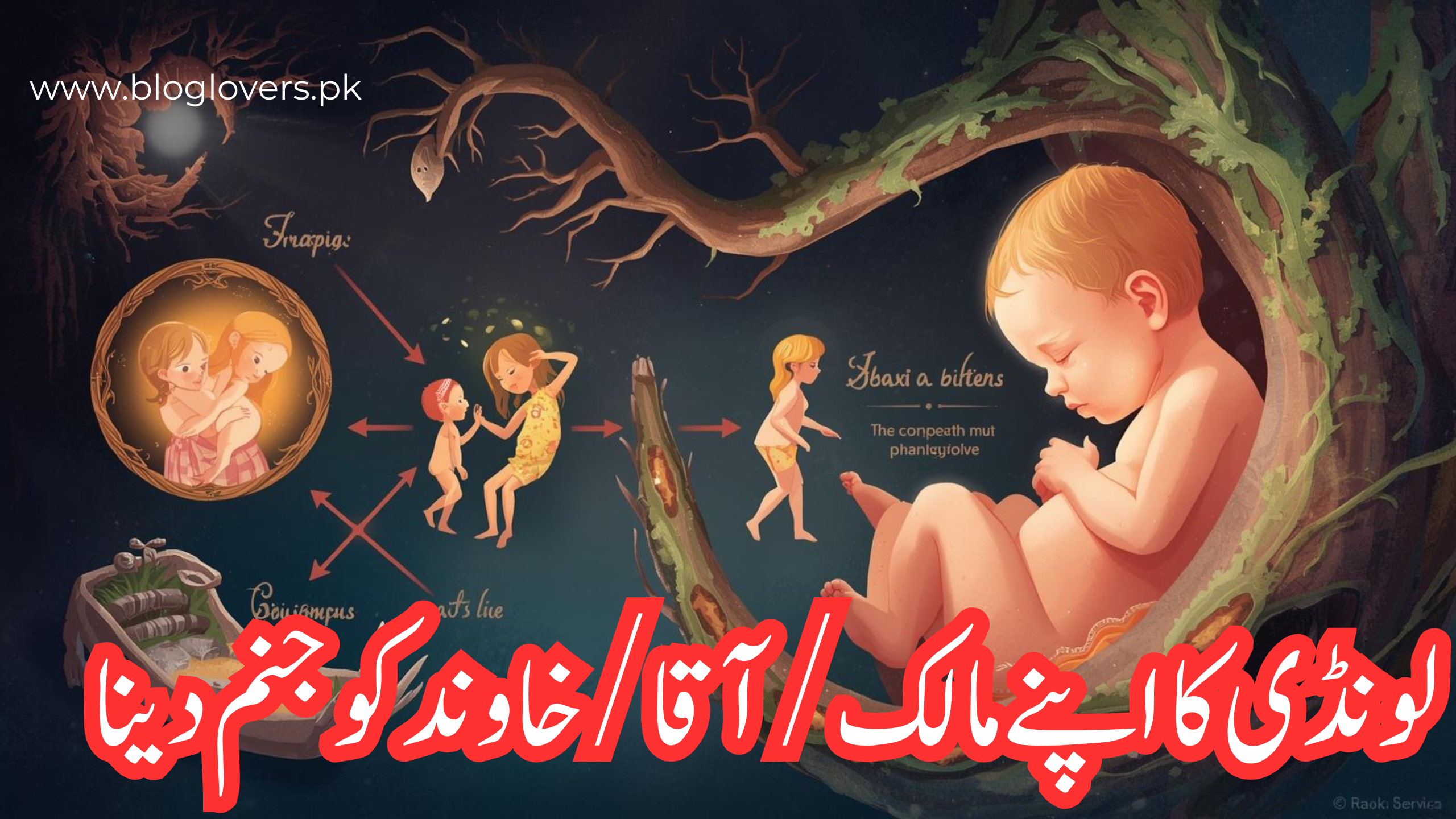 لونڈی کا اپنے مالک کو جنم دینا