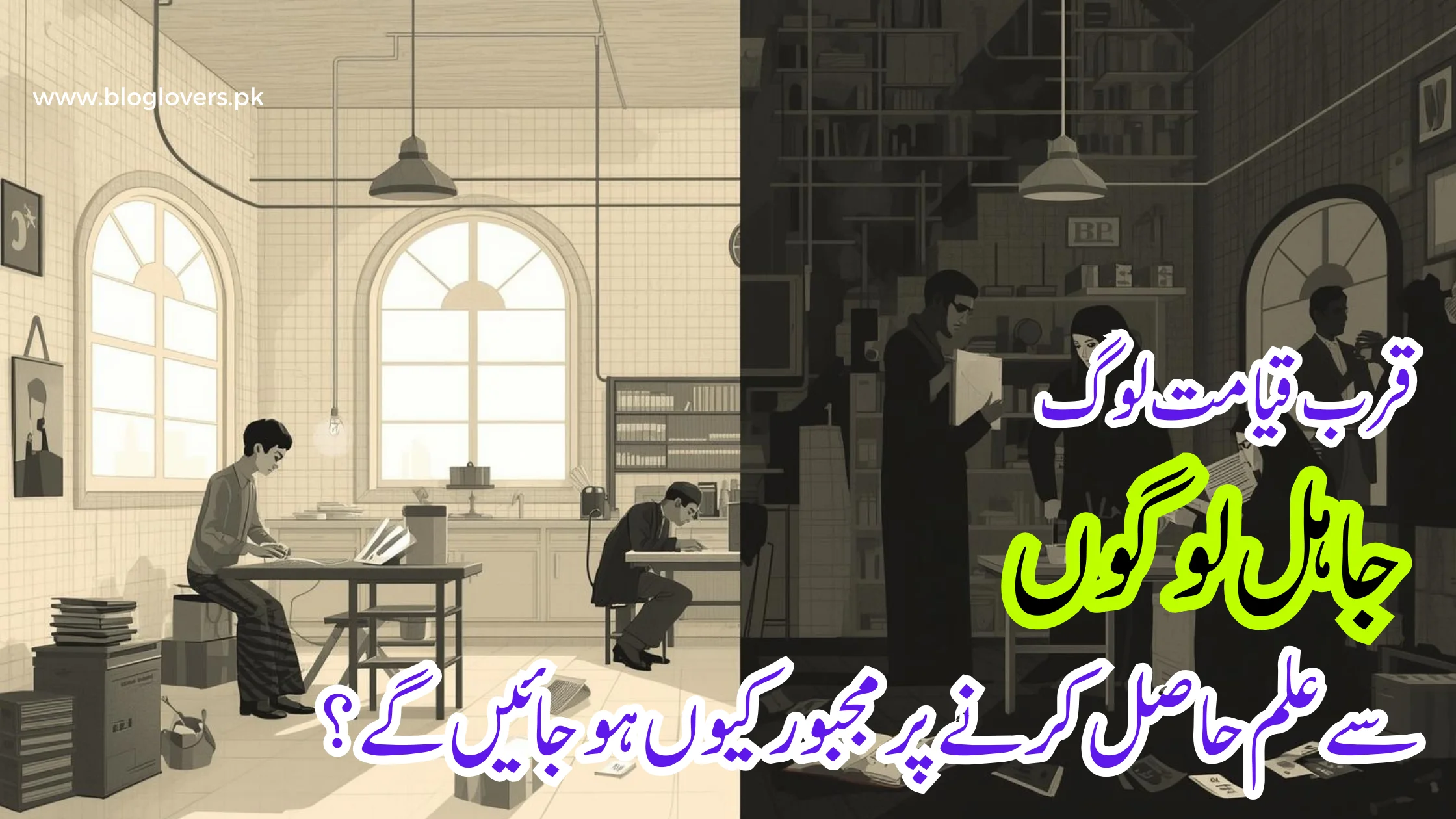 قرب قیامت لوگ جاہل لوگوں سے علم حاصل کرنے پر مجبور کیوں ہو جائیں گے؟