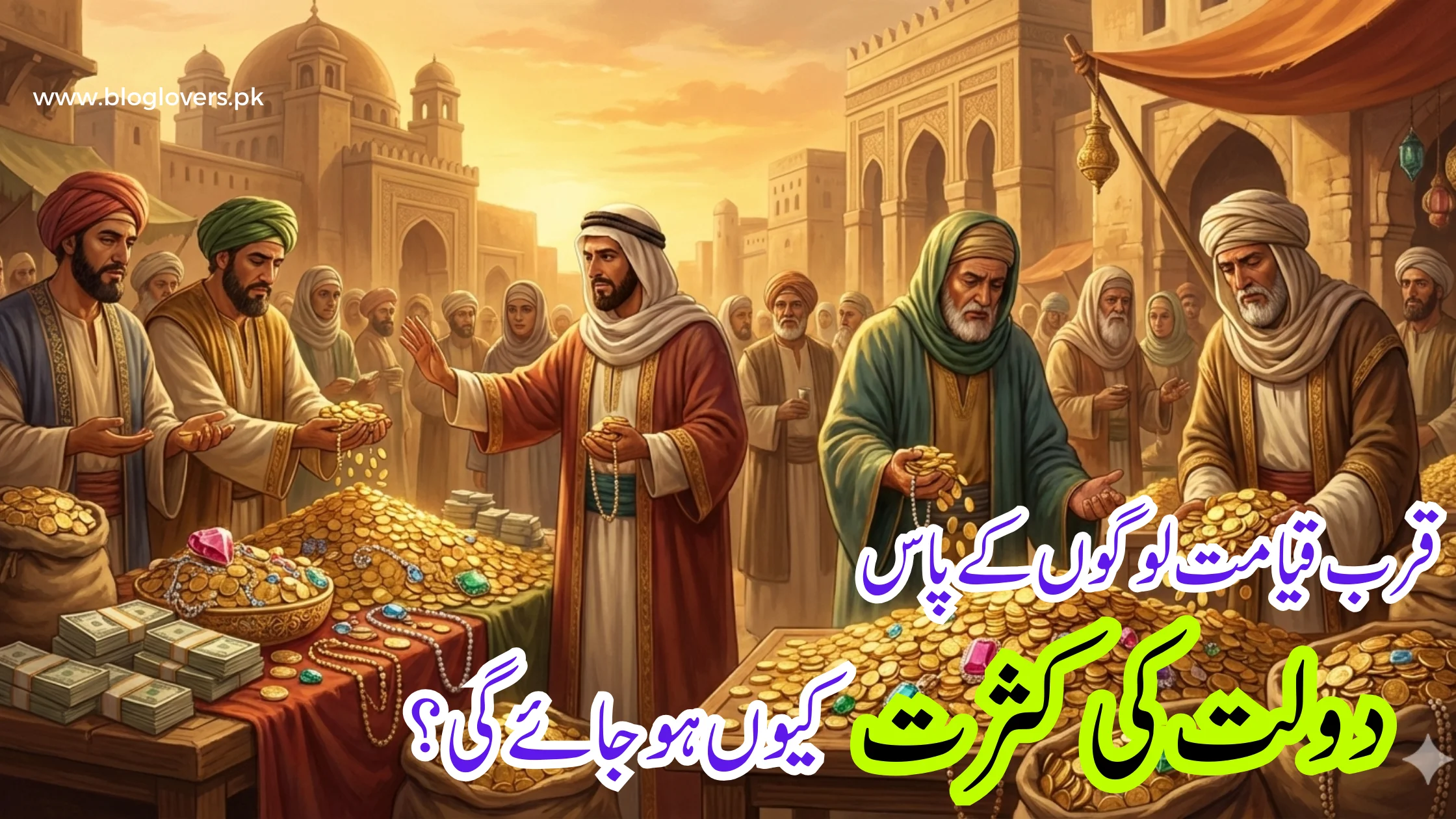 قرب قیامت لوگوں کے پاس دولت کی کثرت کیوں ہو جائے گی؟