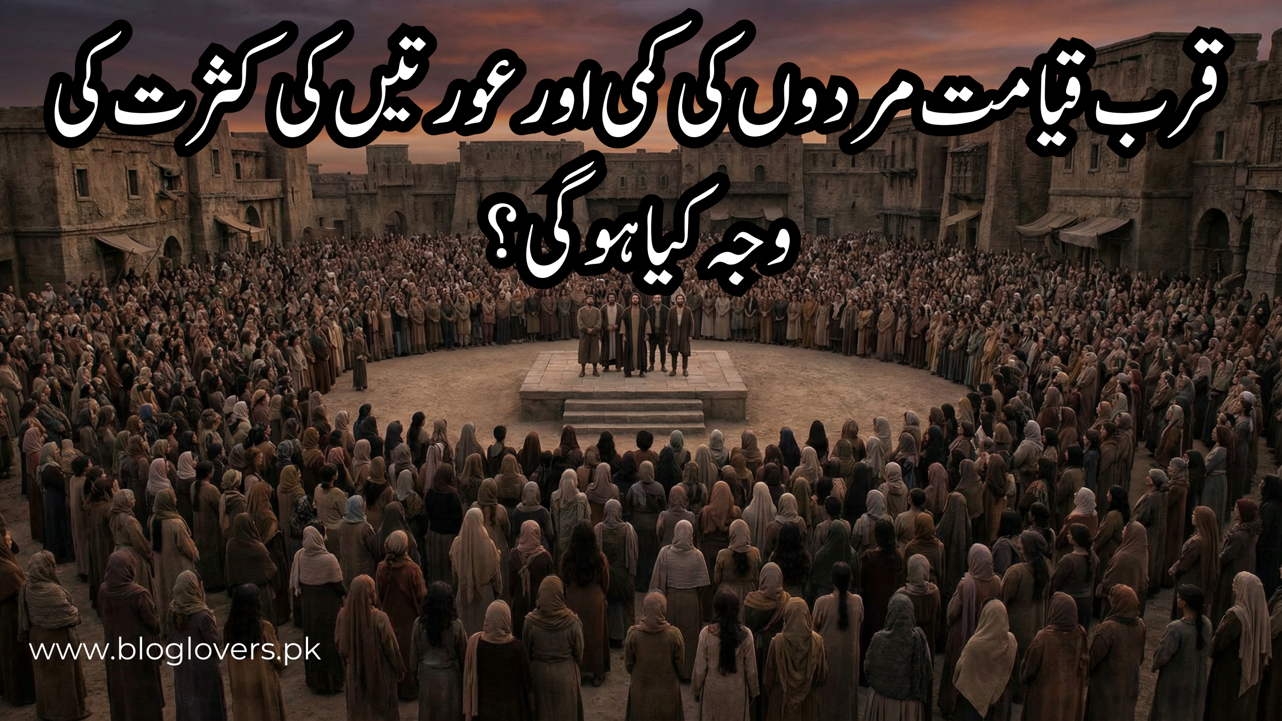 مرد کم اور عورتیں زیادہ