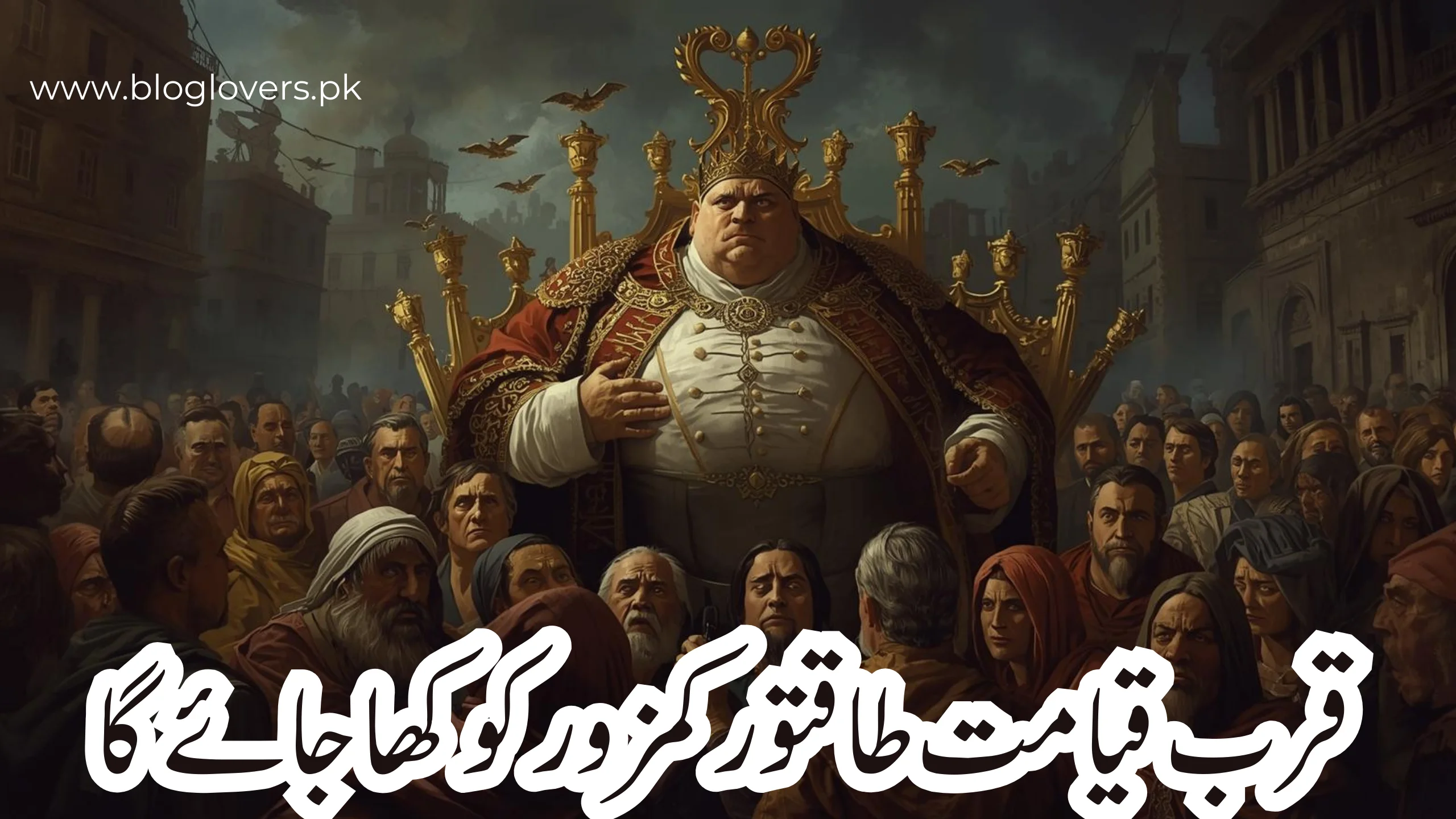 قرب قیامت طاقتور کمزور کو کھا جائے گا