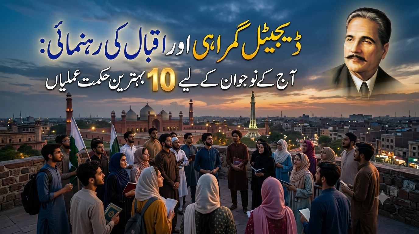 ڈیجیٹل گمراہی اور اقبال کی رہنمائی