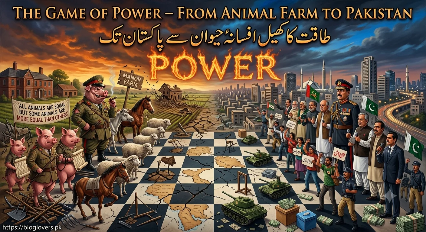 طاقت کا کھیل: افسانۂ حیوان سے پاکستان تک