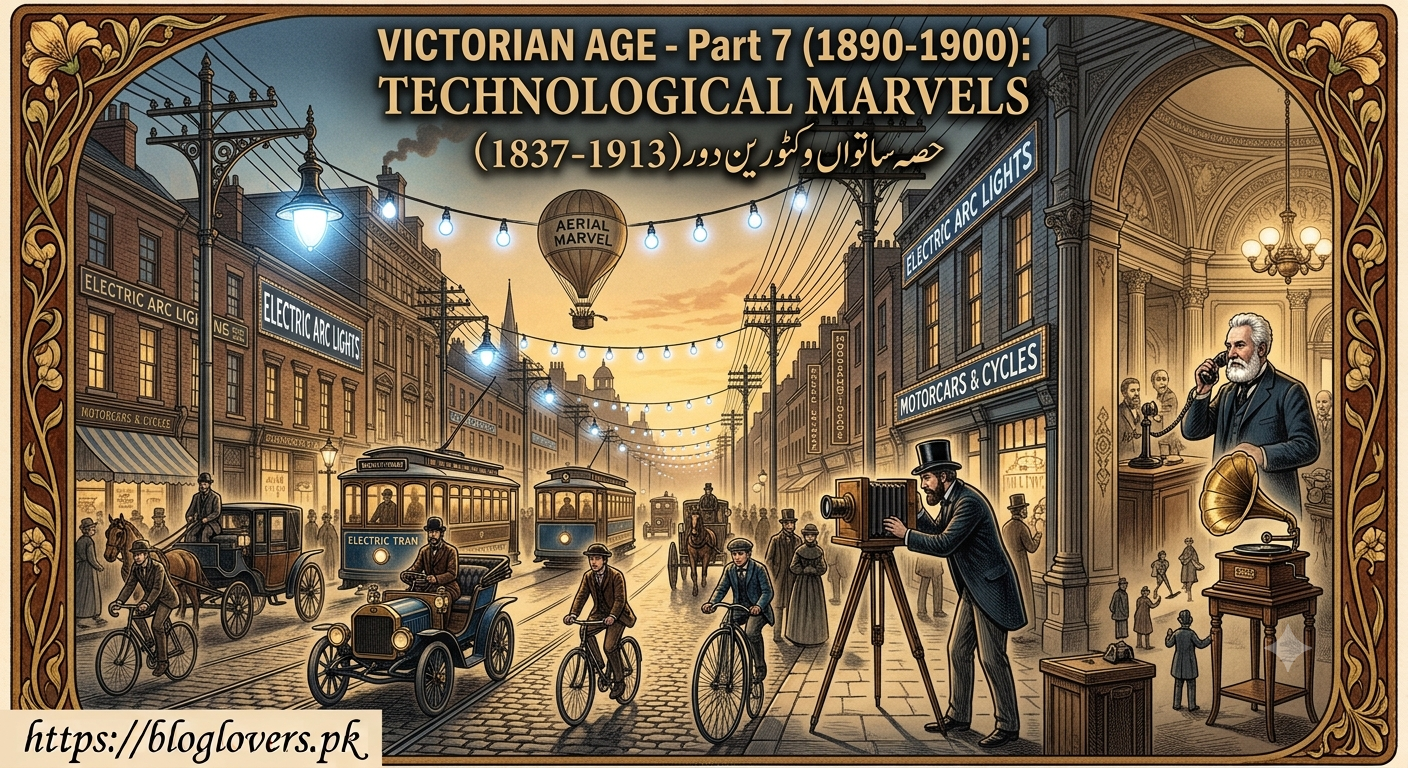 وکٹورین دور (حصہ ہفتم) 1837-1914 - Technological Marvels 1890-1900