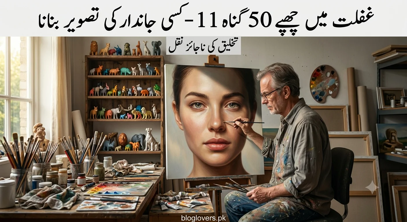 غفلت میں چھپے 50 گناہ - تصویر بنانا