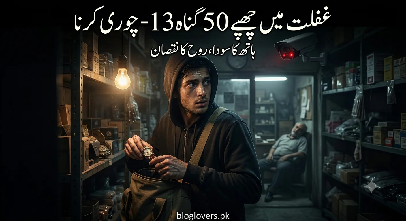 غفلت میں چھپے 50 گناہ 13 - چوری کرنا