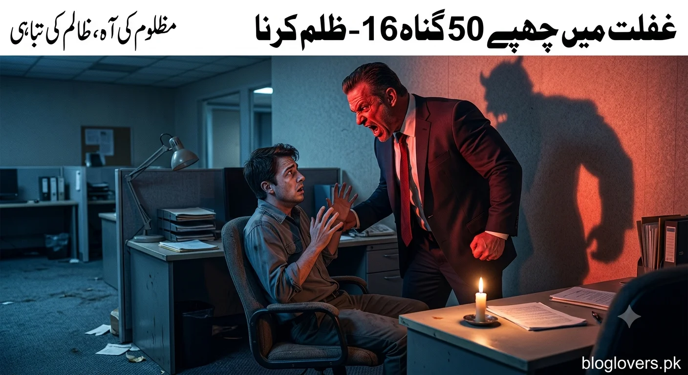 غفلت میں چھپے 50 گناہ 16 - ظلم کرنا