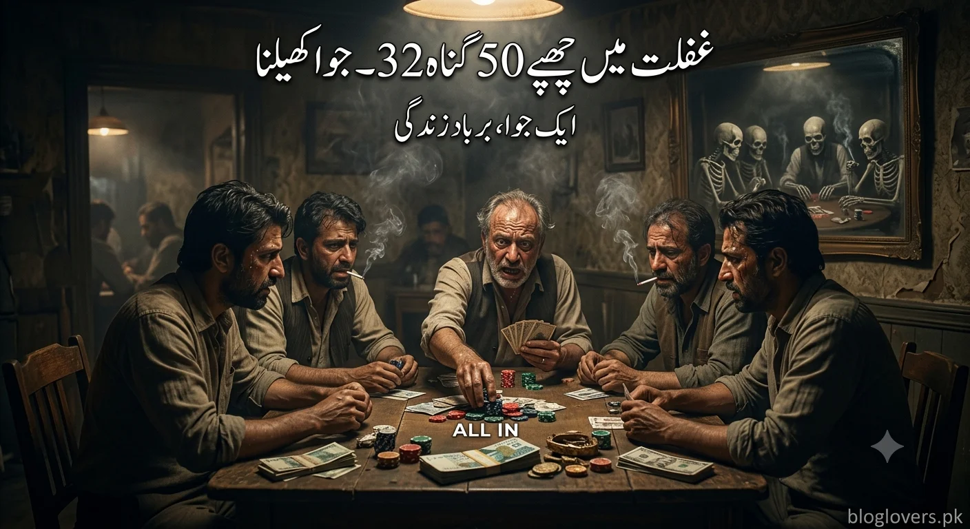 غفلت میں چھپے 50 گناہ32-جوا کھیلنا
