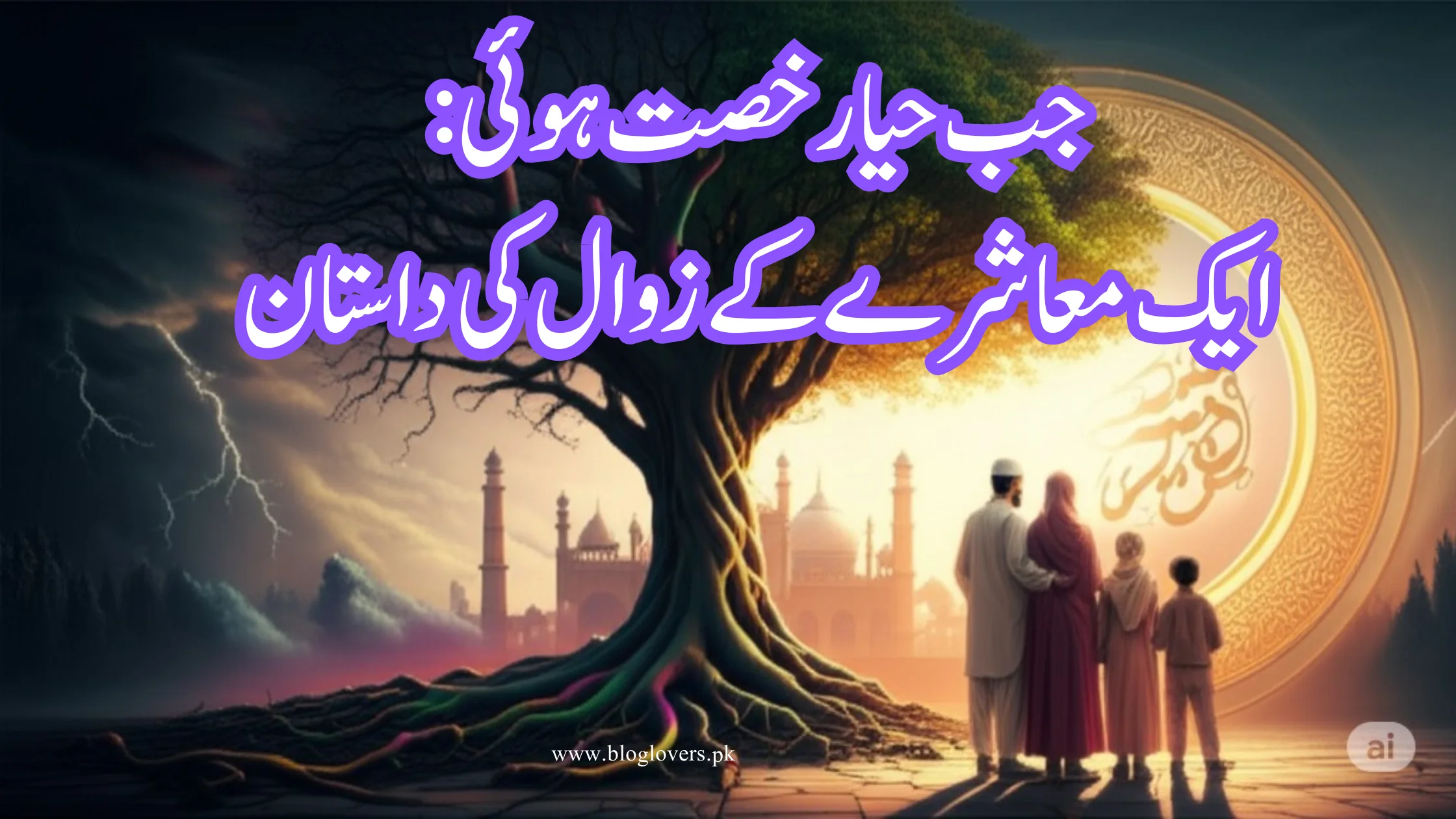 جب حیا رخصت ہوئی: ایک معاشرے کے زوال کی داستان