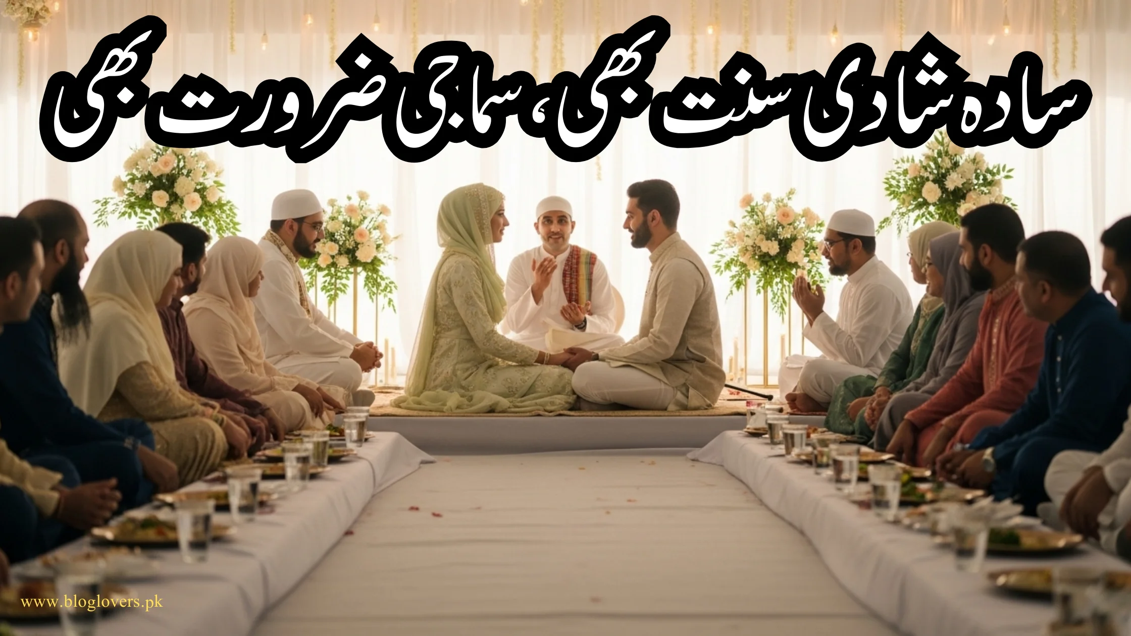 سادہ شادی: سنت بھی، سماجی ضرورت بھی