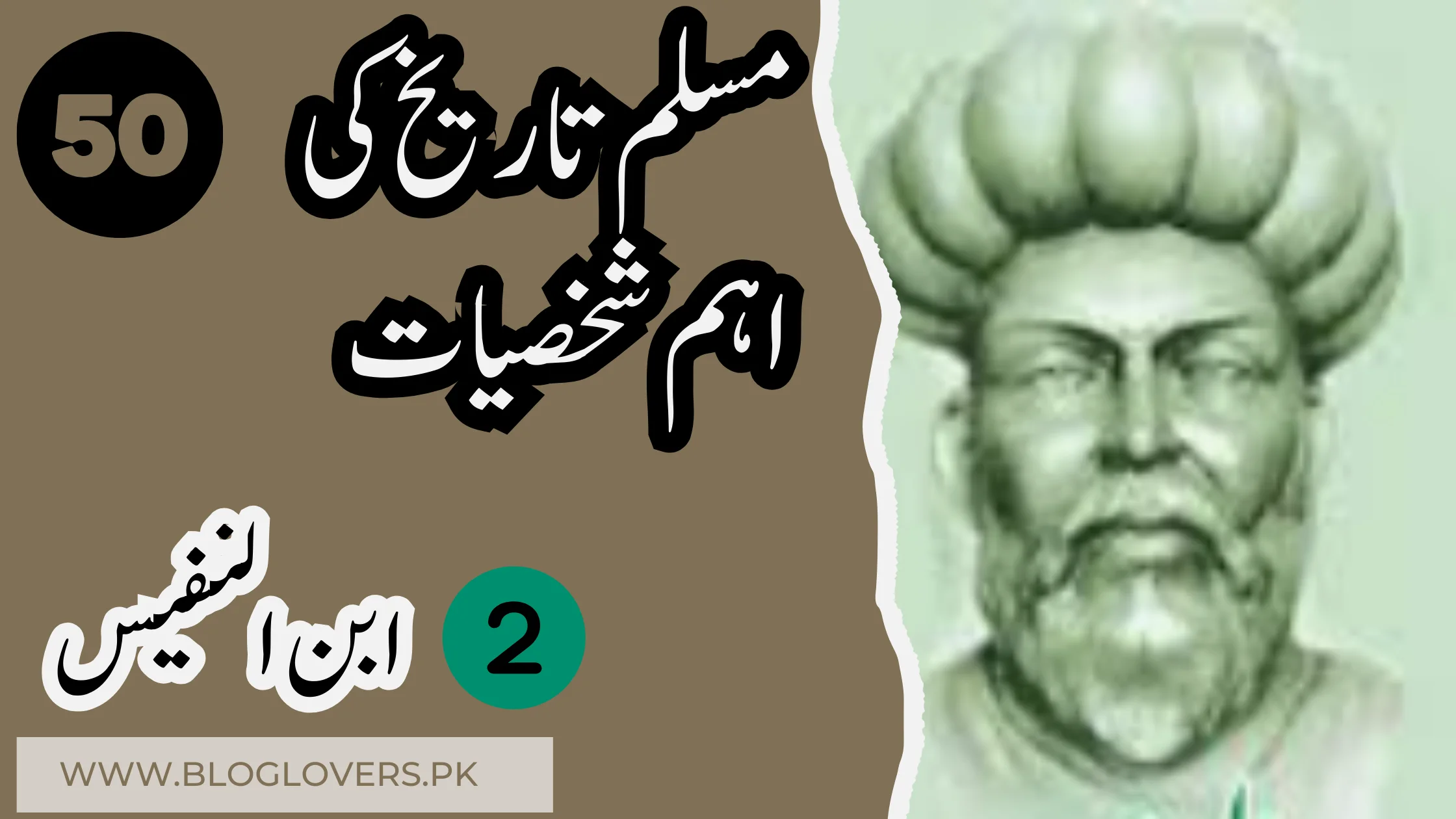 ابن النفیس (Ibn al-Nafis) - مسلم تاریخ کی 50 اہم شخصیات