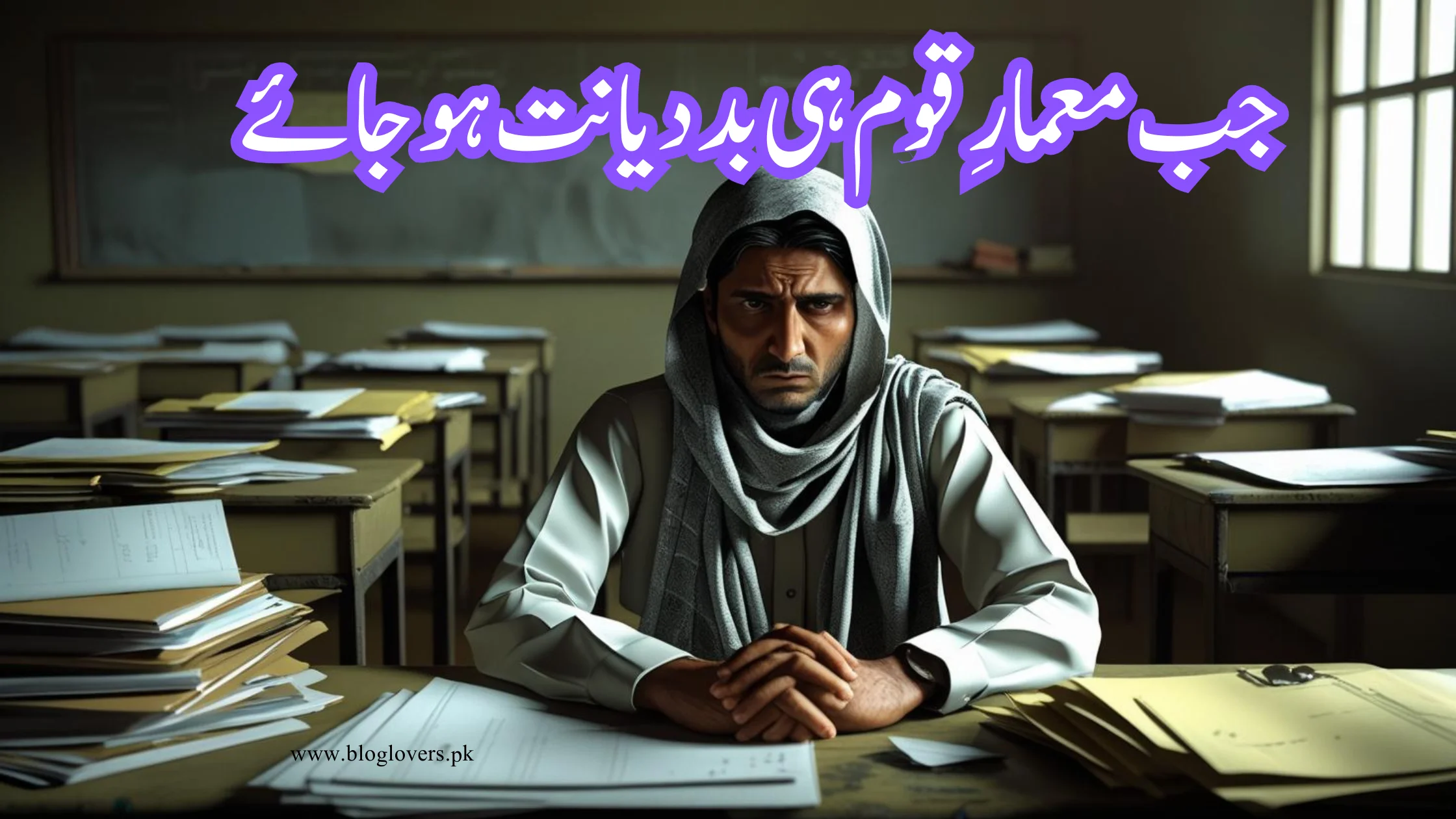 جب معمارِ قوم ہی بددیانت ہو جائے