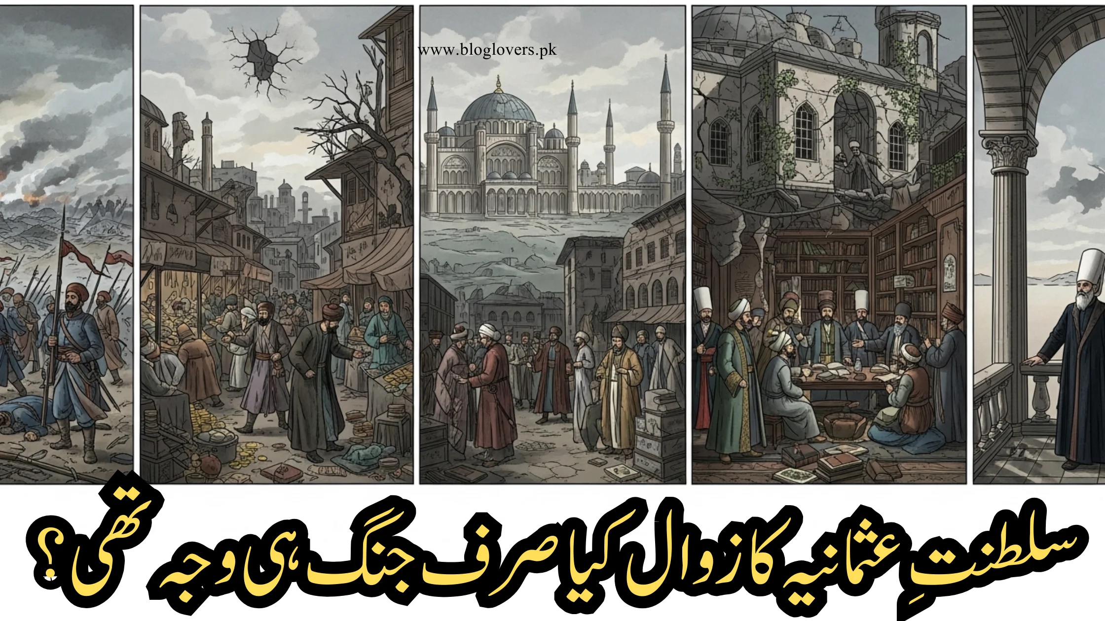 سلطنتِ عثمانیہ کا زوال: کیا صرف جنگ ہی وجہ تھی؟