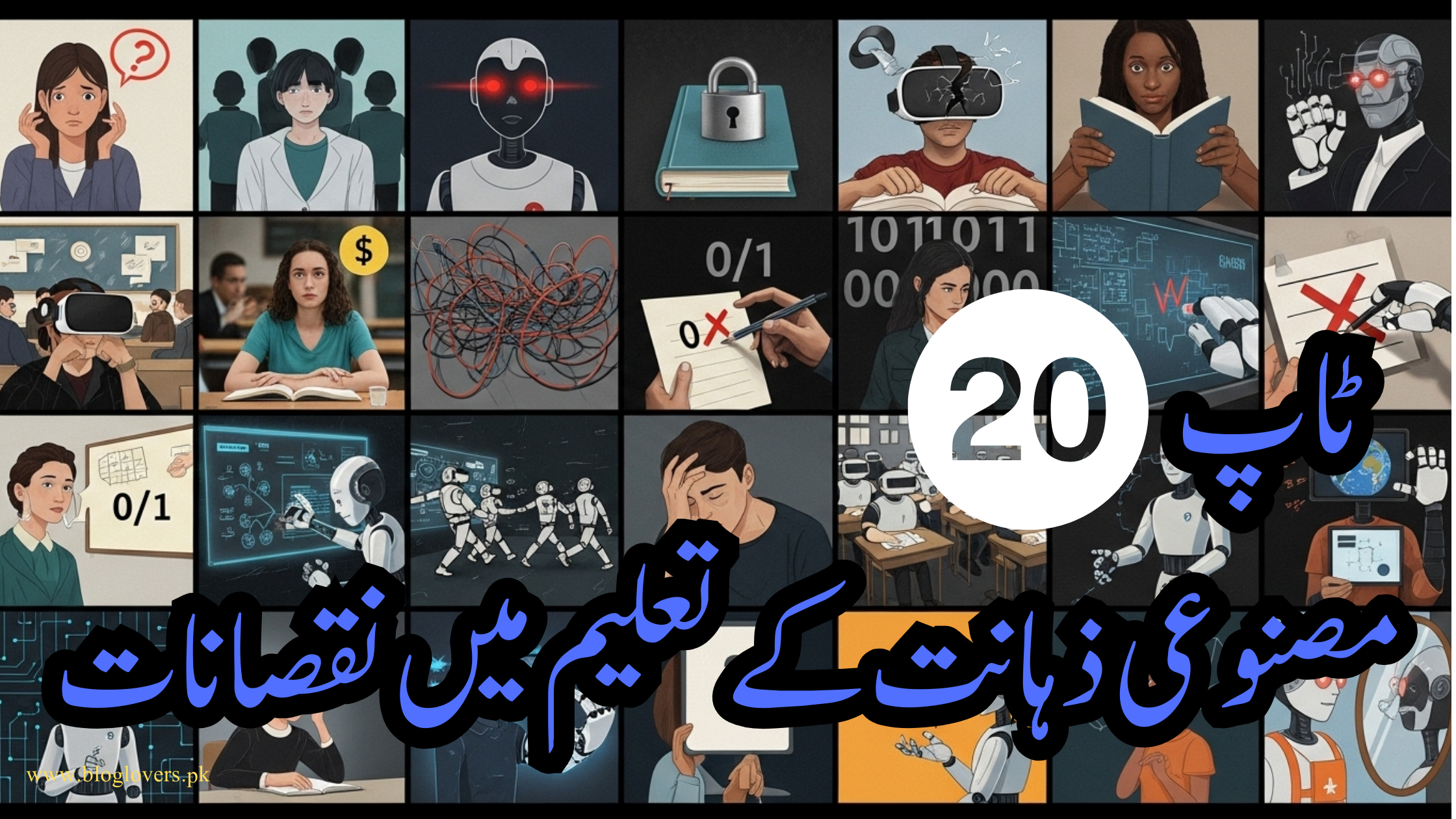 ٹاپ 20 مصنوعی ذہانت کے تعلیم میں نقصانات