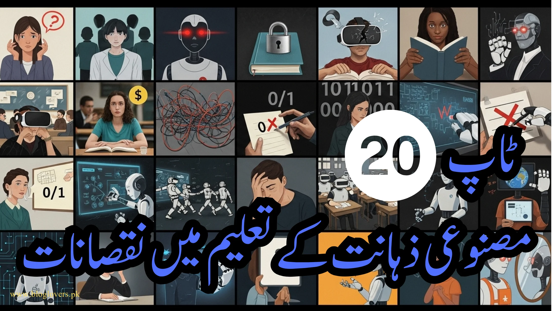 ٹاپ 20 مصنوعی ذہانت کے تعلیم میں نقصانات